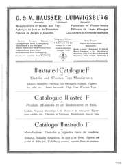 Elastolin, Illustrated Cataloque F of Elastolin and Wooden Toy Manufactures, O. & M. HAUSSER, LUDWIGSBURG - 1927, Page 2