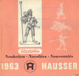 Elastolin HAUSSER Elastolin Neuheiten 1963