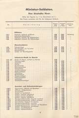 Lineol, Preisliste 1939/40 für die echten LINEOL-Soldaten, Fahrzeuge, Figuren und Tiere, Page 2