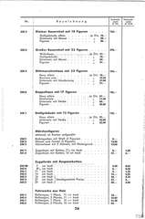 Lineol, Preisliste 1936 für die echten LINEOL-Soldaten, Fahrzeuge, Figuren und Tiere, Page 26
