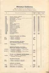 Lineol, Preisliste 1938/39 für die echten LINEOL-Soldaten, Fahrzeuge, Figuren und Tiere, Page 2