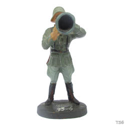 Elastolin Signals soldier standing, with megaphone
