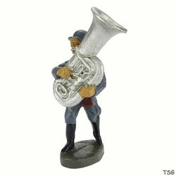 Elastolin Tuba player marching