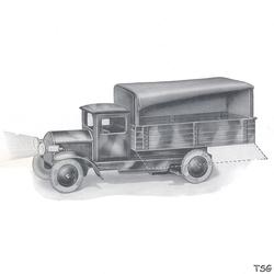Tipp & Co Lastkraftwagen, 2-achsig, mit Plane