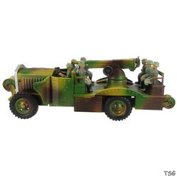Elastolin Air defence truck with crew