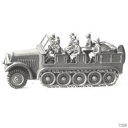 Lineol Half track vehicle with 8 crew members