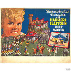 Elastolin Hausser customer catalogue 1932