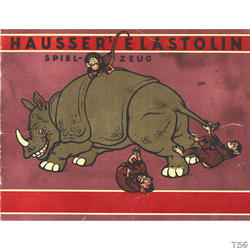 Elastolin Hausser customer catalogue 1924