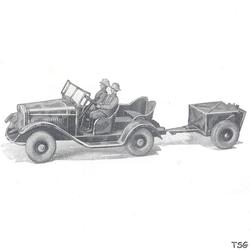Tipp & Co Kübelwagen mit Munitionsanhänger