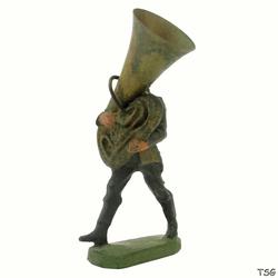 Elastolin Tuba player marching