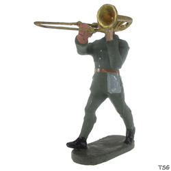 Elastolin Trombone player marching