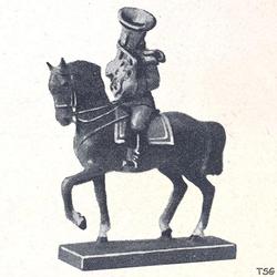 Lineol Tuba player on horseback