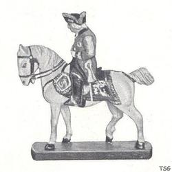 Elastolin Fredericus Rex on horseback