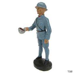 Elastolin Soldier standing, with ladle