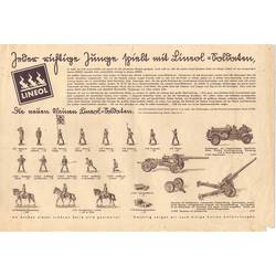 Lineol customer catalogue 1938 (supplement)