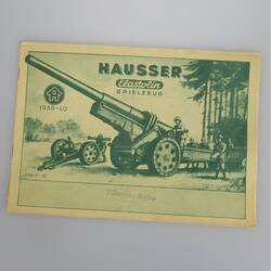 Hausser customer catalogue 1939