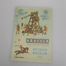 Elastolin Hausser customer catalogue 1958