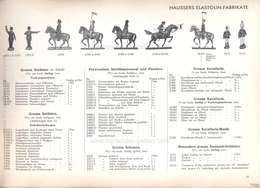 Elastolin, Katalog »F« HAUSSERS ELASTOLIN FABRIKATE, 1931, O&M HAUSSER, LUDWIGSBURG, Page 19