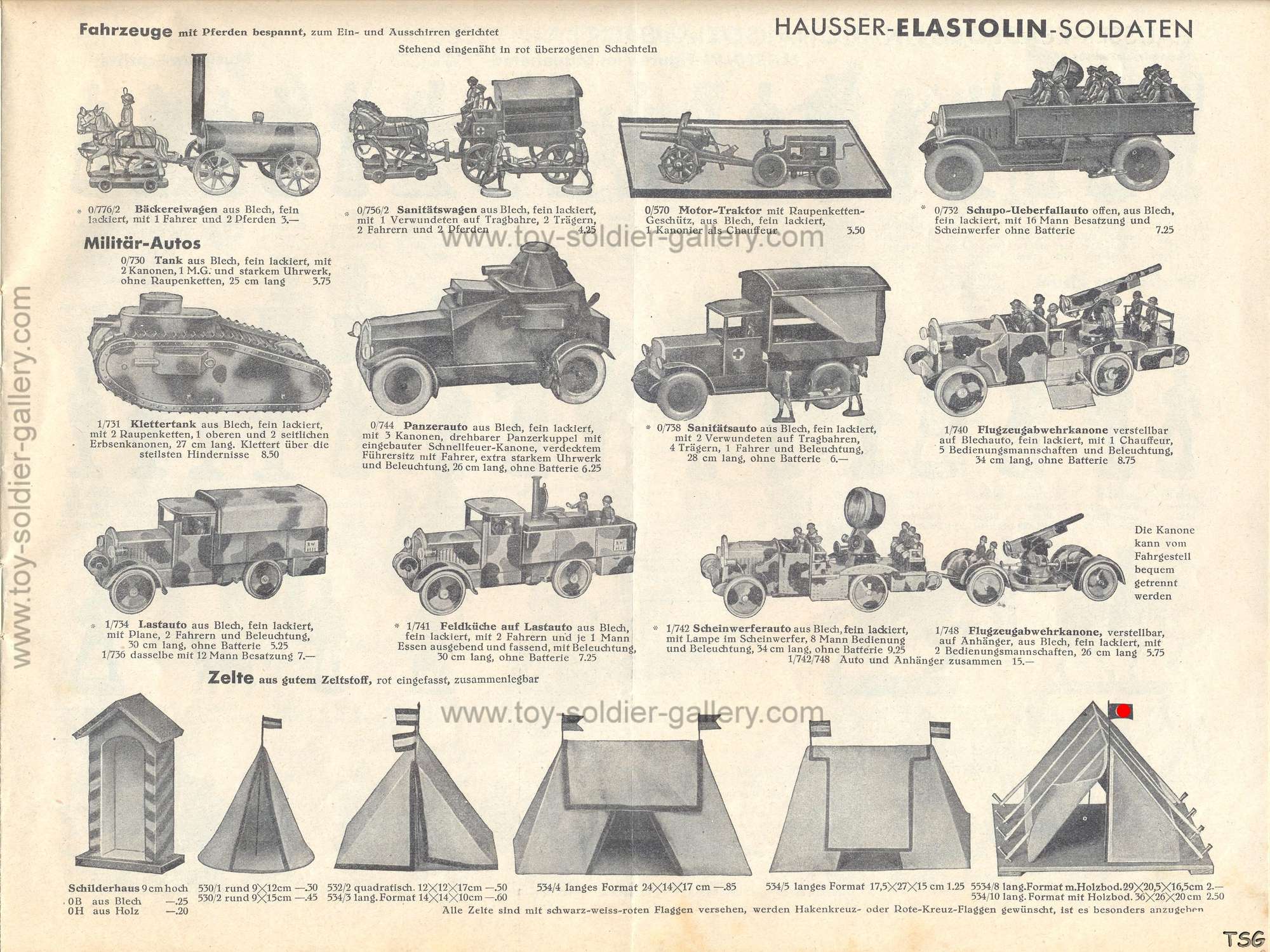 Elastolin, HAUSSER-Elastolin Soldaten (196) - 1934, Page 5