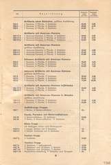 Lineol, Preisliste 1935 für die echten LINEOL-Soldaten, Fahrzeuge, Figuren und Tiere, Page 9