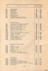 Lineol, Preisliste 1935 für die echten LINEOL-Soldaten, Fahrzeuge, Figuren und Tiere, Page 12