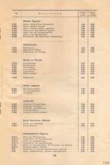 Lineol, Preisliste 1935 für die echten LINEOL-Soldaten, Fahrzeuge, Figuren und Tiere, Page 13