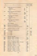 Lineol, Preisliste 1935 für die echten LINEOL-Soldaten, Fahrzeuge, Figuren und Tiere, Page 19