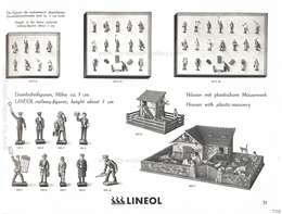 Lineol, Lineol - Spezial Katalog Nr. 10, Special Catalogue No. 10 (deutsch / englisch) - 1937, Page 31