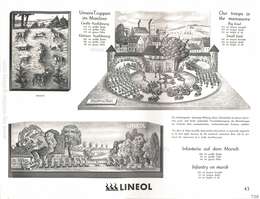 Lineol, Lineol - Spezial Katalog Nr. 10, Special Catalogue No. 10 (deutsch / englisch) - 1937, Page 43