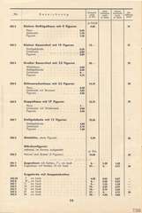 Lineol, Preisliste 1939/40 für die echten LINEOL-Soldaten, Fahrzeuge, Figuren und Tiere, Page 22