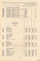 Lineol, Preisliste 1939/40 für die echten LINEOL-Soldaten, Fahrzeuge, Figuren und Tiere, Page 23