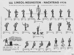 Lineol Lineol-Neuheiten/Nachtrag 1936