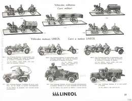 Lineol, Lineol - Catalogue Spécial No. 10, Catalogo Speciale No. 10 (französisch / italienisch) - 1937, Page 21