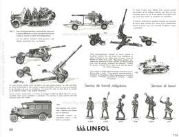 Lineol, Lineol - Catalogue Spécial No. 10, Catalogo Speciale No. 10 (französisch / italienisch) - 1937, Page 22