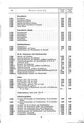 Lineol, Preisliste 1936 für die echten LINEOL-Soldaten, Fahrzeuge, Figuren und Tiere, Page 7