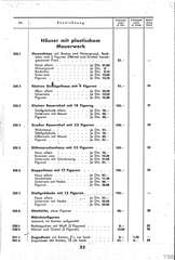 Lineol, Preisliste 1937/38 für die echten LINEOL-Soldaten, Fahrzeuge, Figuren und Tiere, Page 23
