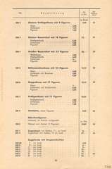 Lineol, Preisliste 1939/40 für die echten LINEOL-Soldaten, Fahrzeuge, Figuren und Tiere, Page 21