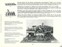 Lineol, Illustrierter Spezialkatalog über Lineol Soldaten und Burgen - 1931, Page 38